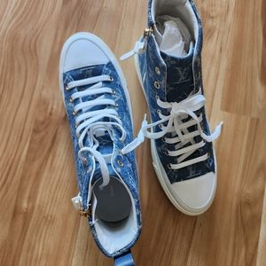 Louis Vuitton sz.10 Denim Sneakers